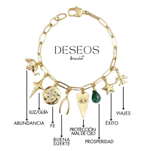 GOLD DESEOS bracelet