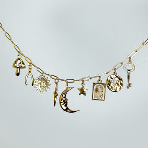 MOON CHARMS necklace
