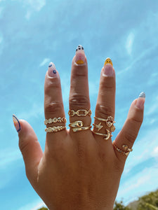 FISH BONE RING