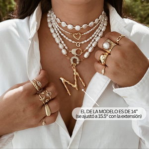 BOLD LETTER NECKLACE
